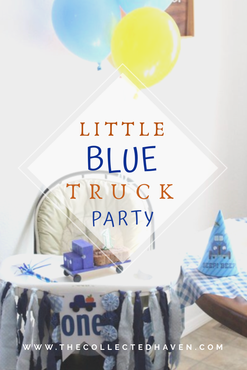 Harvest Little Blue Truck Birthday Party